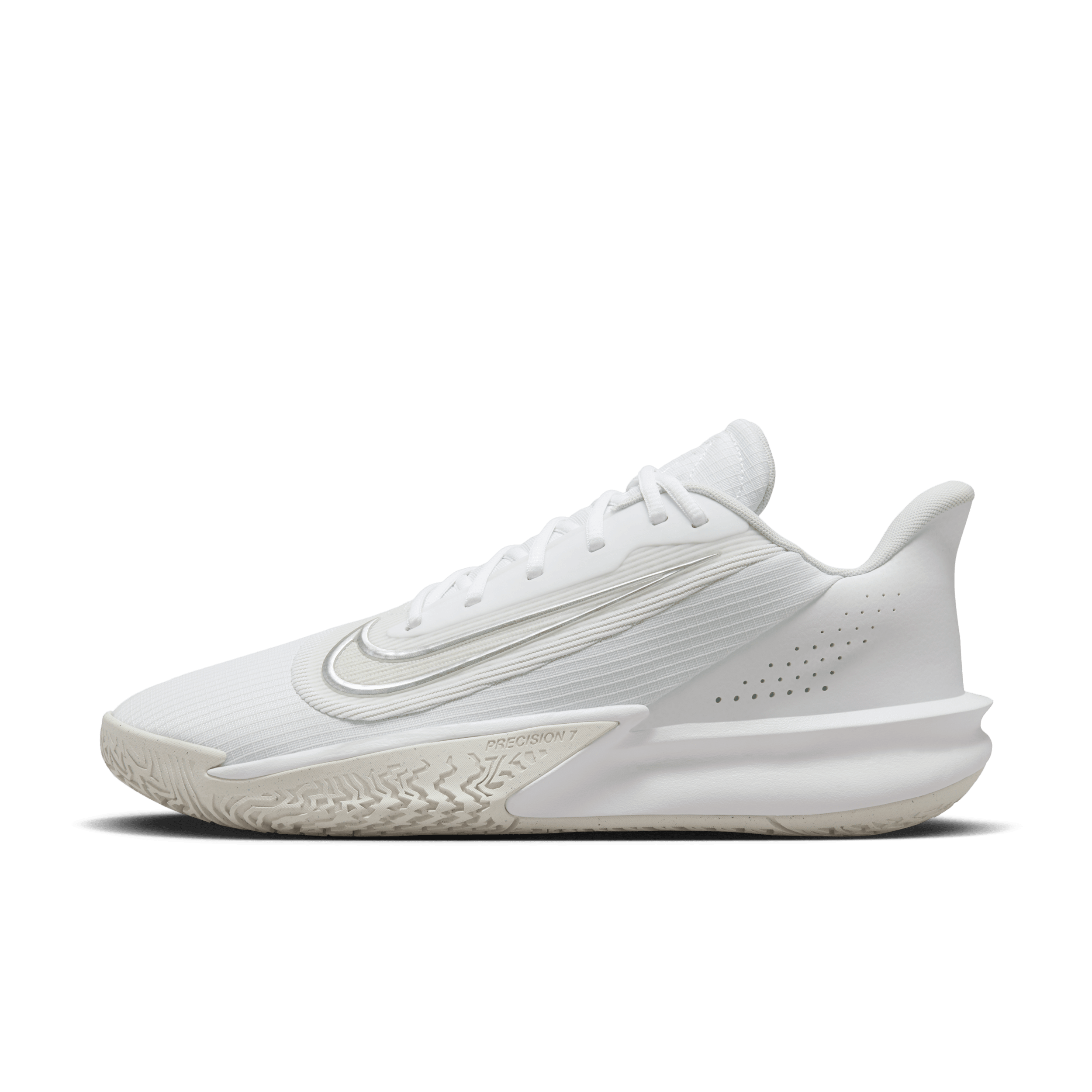 Nike Precision 7 basketbalschoenen voor heren - Wit