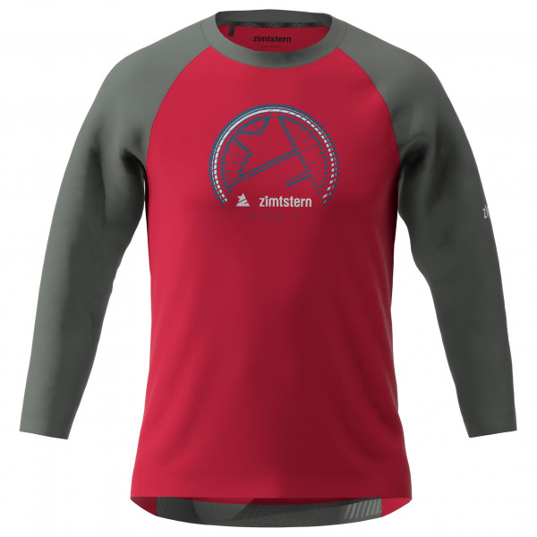 Zimtstern  Pureflowz Shirt 3/4 - Fietsshirt, rood