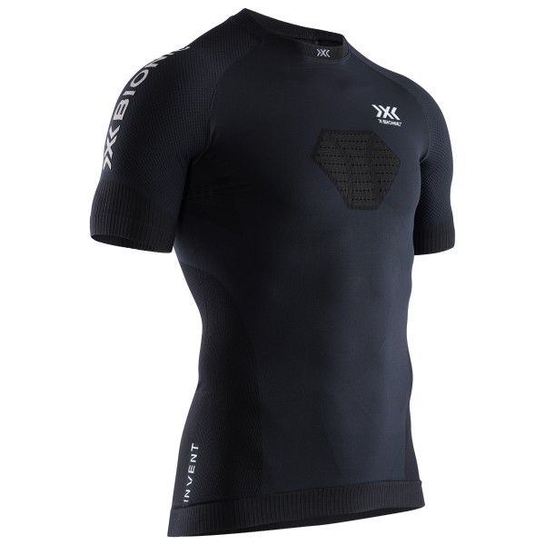 X-BIONIC  Invent 4.0 Running Shirt S/S - Hardloopshirt, zwart