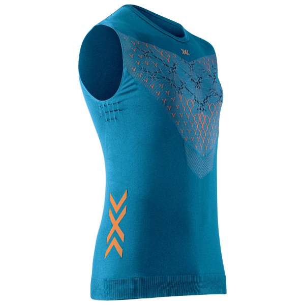 X-BIONIC  Twyce Run Singlet - Hardloopshirt, blauw