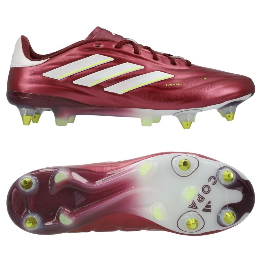 Adidas Copa Pure 2 Elite SG Energy Citrus - Shadow Red/Wit/Geel