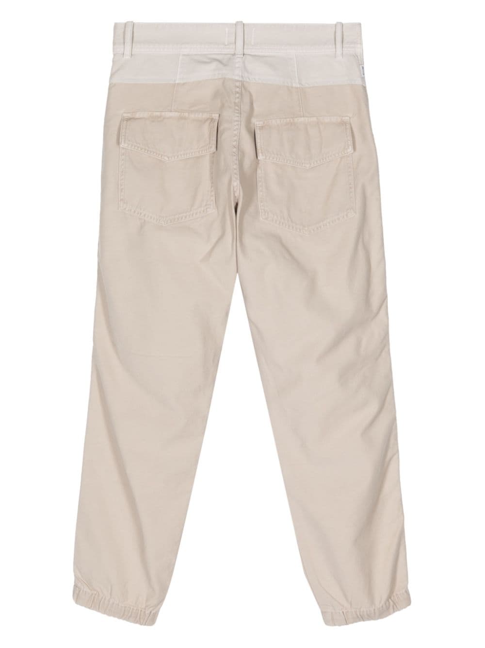 Citizens of Humanity Agni cotton trousers - Beige