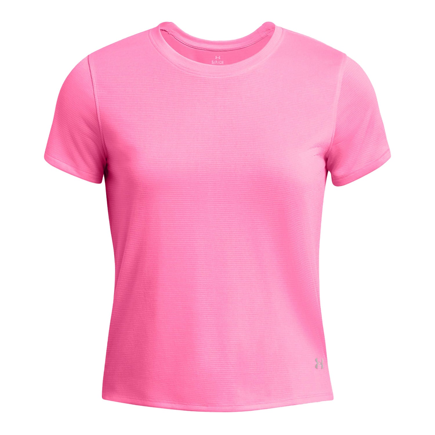 UNDER ARMOUR Launch T-Shirt Damen 682 - fluo pink/reflective