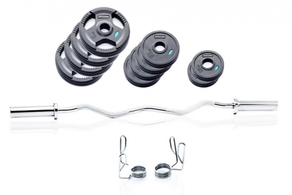 Muscle Power Olympische Biceps Curl Set 41 kg
