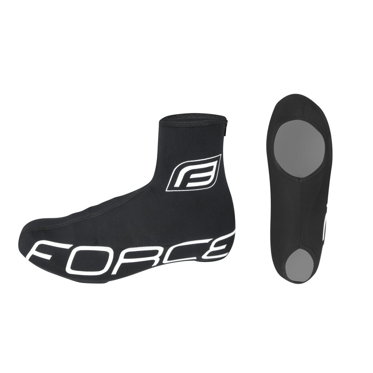 Force Lycra Termo Shoecovers Black