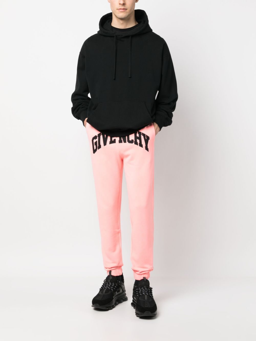 Givenchy Trainingsbroek met geborduurd logo - Roze