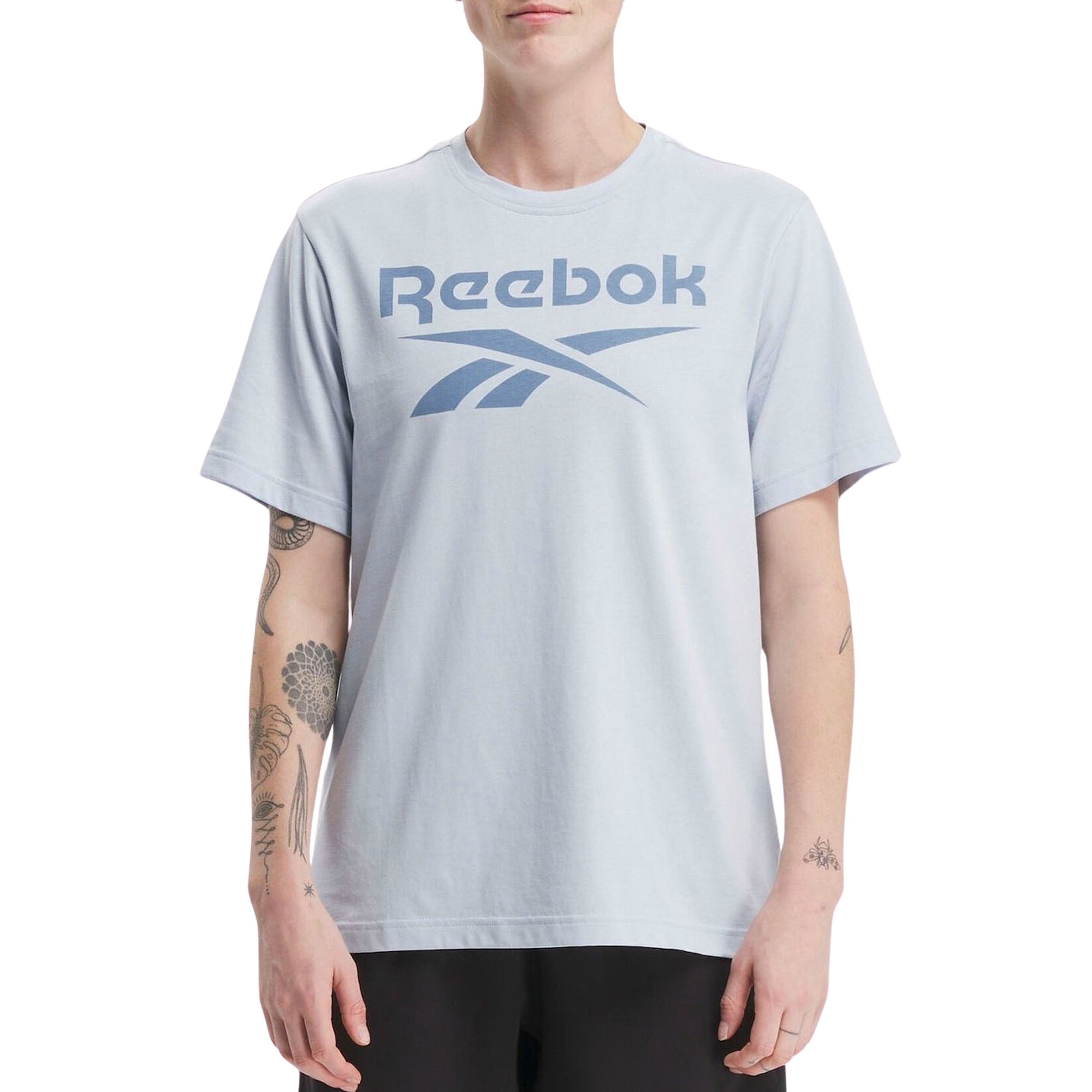 Reebok Identity Big Stacked Logo Shirt Heren