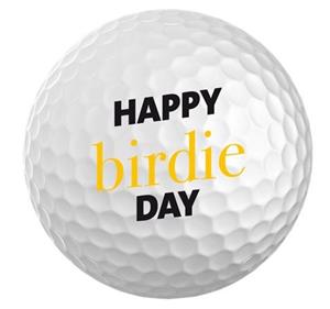 JUMBOGOLF JUMBO SPORTS Happy Birdie Day Golfbal