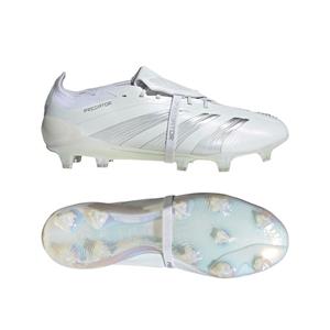 Adidas Predator Elite Fold-over Tongue FG Pearlized - Wit/Zilver