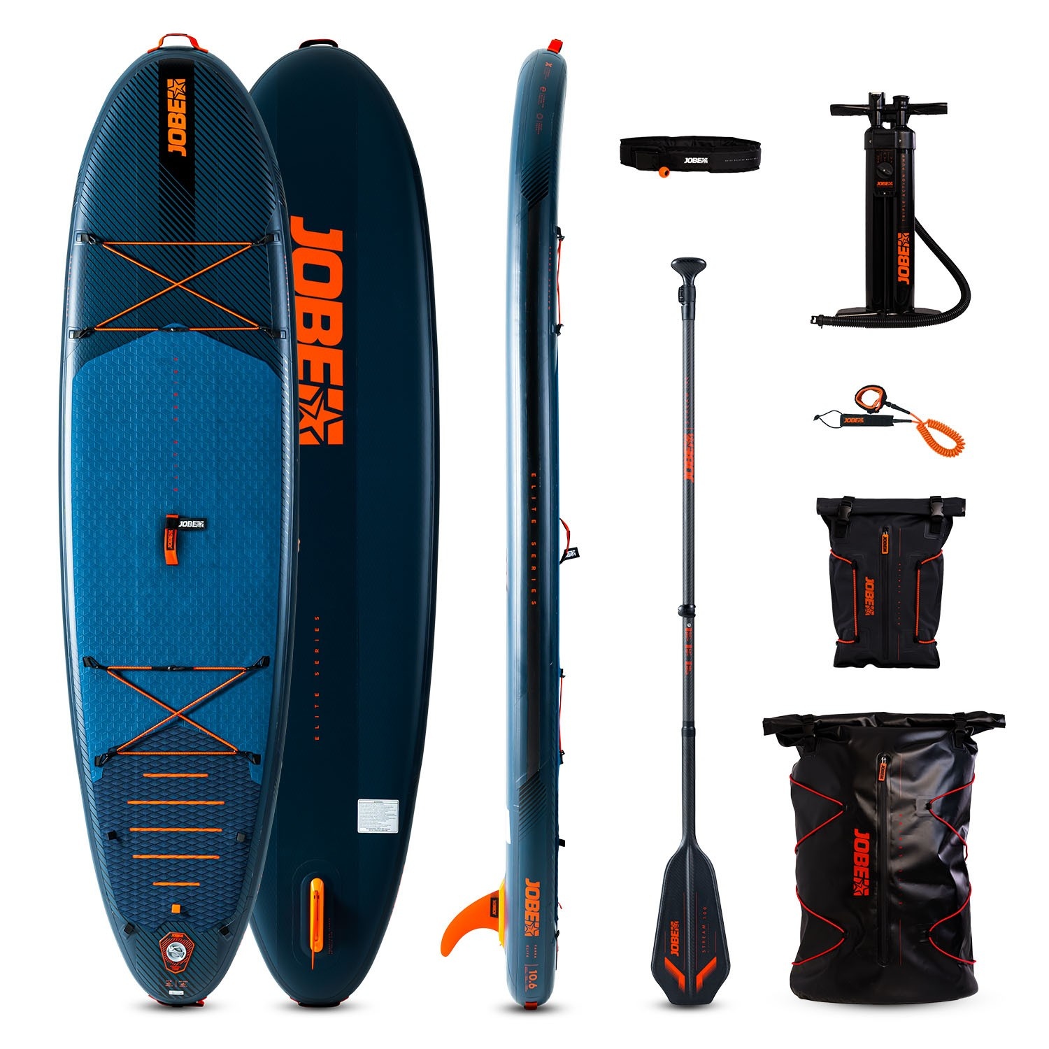 Jobe YARRA SUP 10.6 Package ELITE Surf SUP Stand up Paddle Board Komplettset ...
