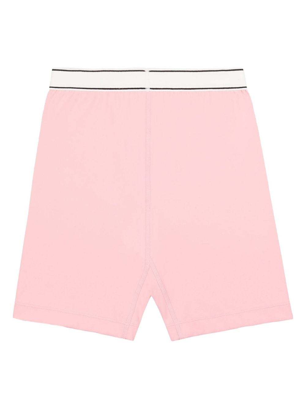 Sporty & Rich Serif shorts met logoband - Roze