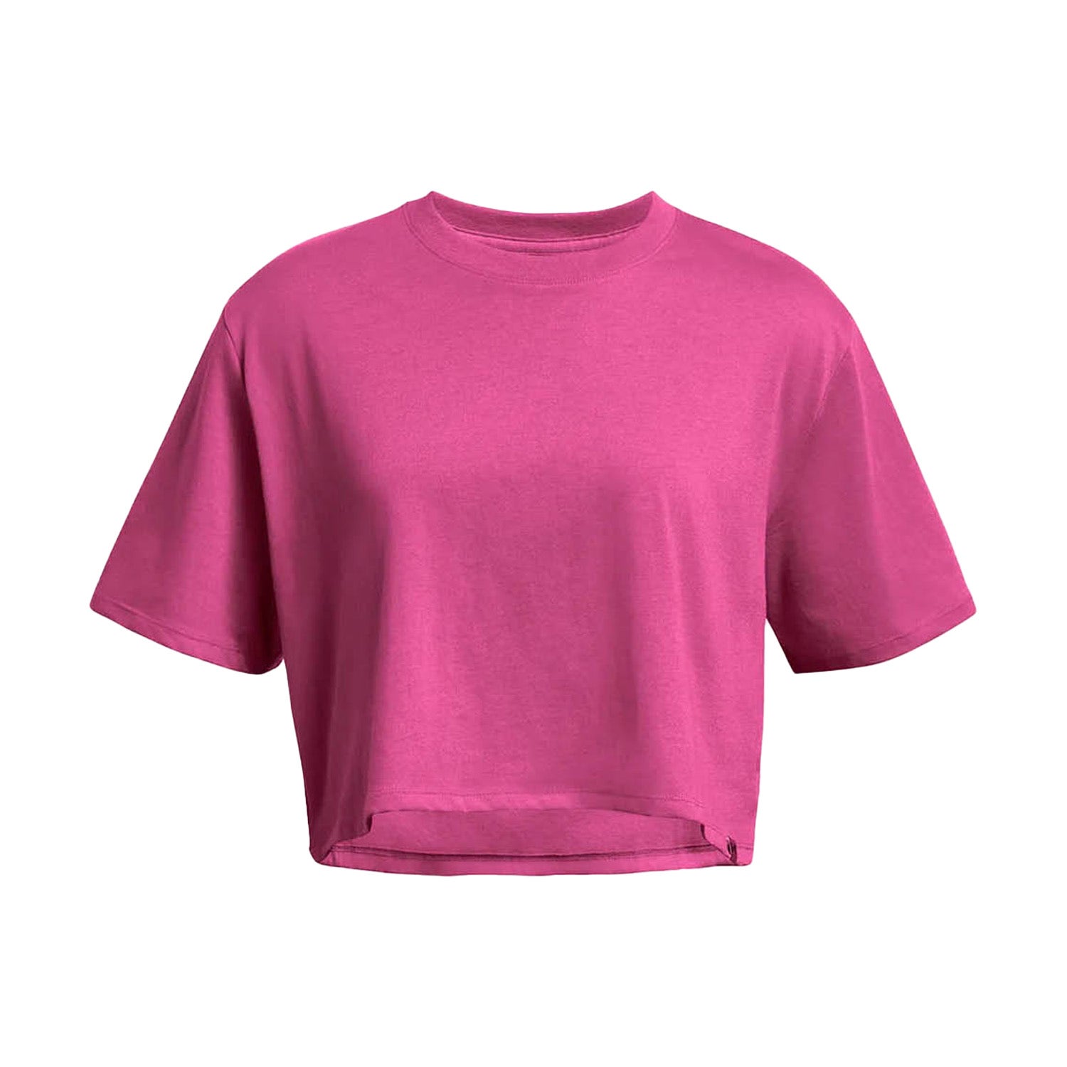 UNDER ARMOUR Campus Retro Crop-Shirt Damen 686 - astro pink/black