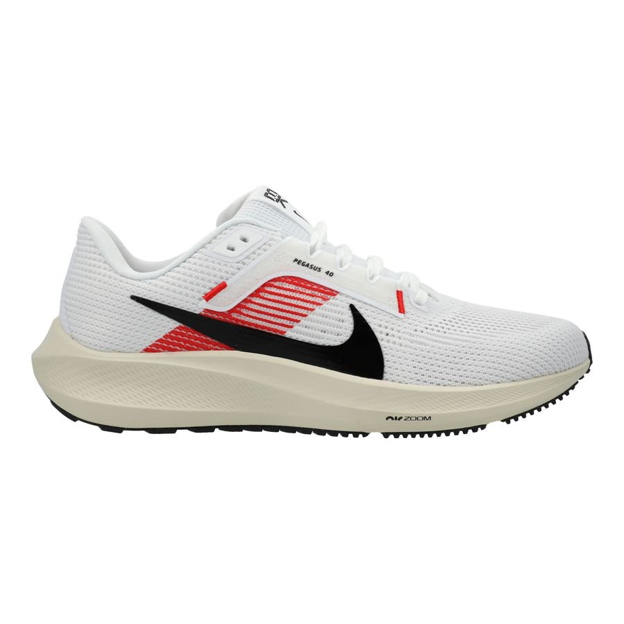 Nike Air Zoom Hardloopschoenen Pegasus 40 EK - Wit/Zwart/Rood