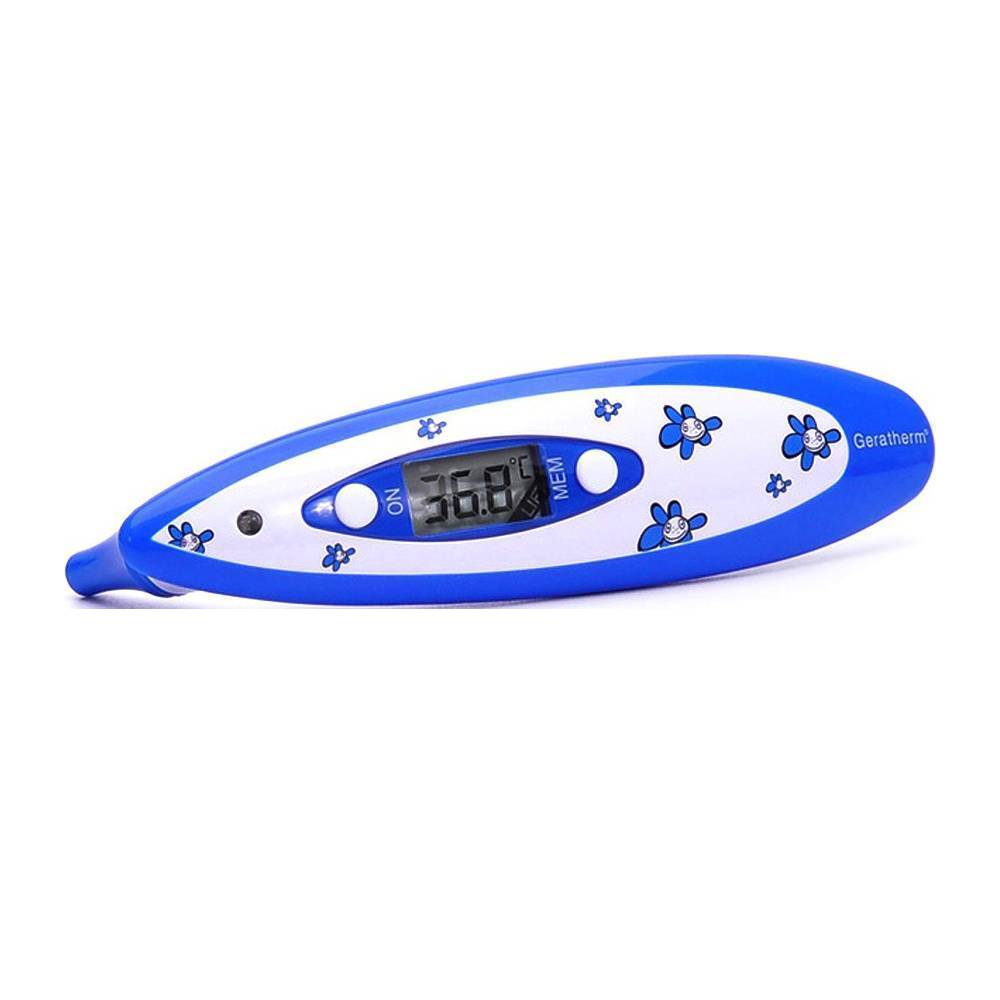 Geratherm Thermometer Duo Blauw - 1 stuk