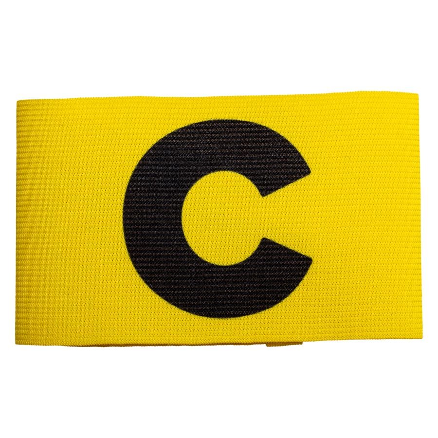Unisport Aanvoerdersband - Fluo Yellow/Zwart