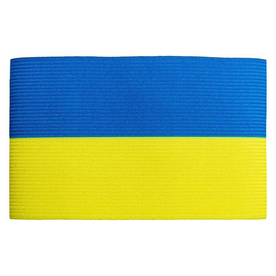 Unisport Aanvoerdersband Oekraïne - Blauw/Geel