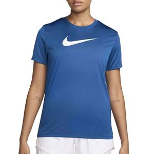 NIKE Dri-FIT Graphic T-Shirt Damen 476 - court blue