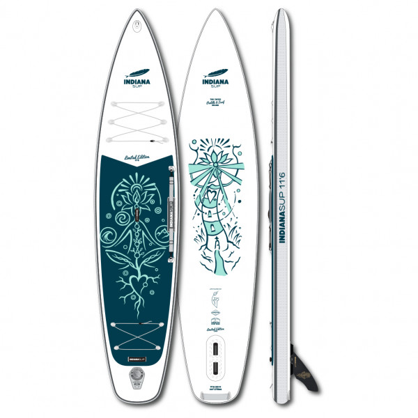 Indiana  11'6 Touring LTD Inflatable - SUP-board, wit/oranje