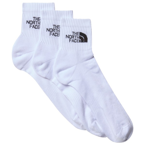 The North Face  Multi Sport Cush Quarter Socks 3-Pack - Multifunctionele sokken, wit