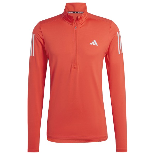 Adidas  Own The Run 1/4 Zip Long Sleeve - Hardloopshirt, rood