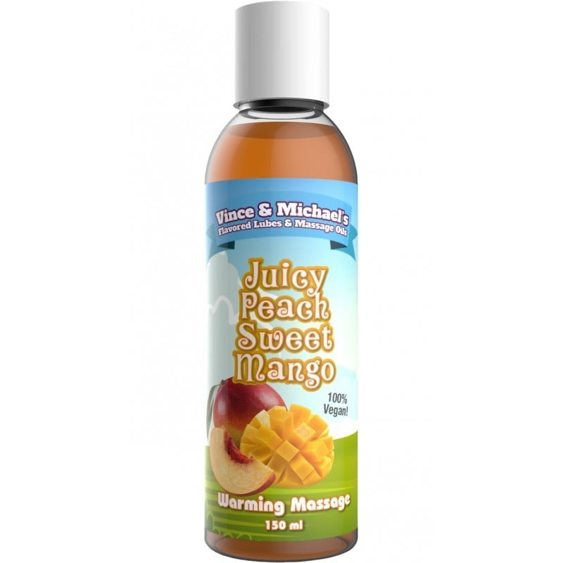 Erotic Treasure Vince - Michael's Juicy Peach Sweet Mango Warming Massage- 150 ML