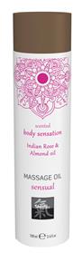 Shiatsu  Sensual Massage Olie - Indiase Roos & Amandel
