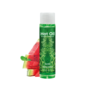 Nuei   Watermeloen Verwarmende Massage Gel - 100 ml
