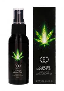 PharmQuests CBD - Cannabis Massage Olie - 50 ml