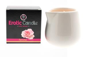 Erotic Candle Massage Kaars - Femme