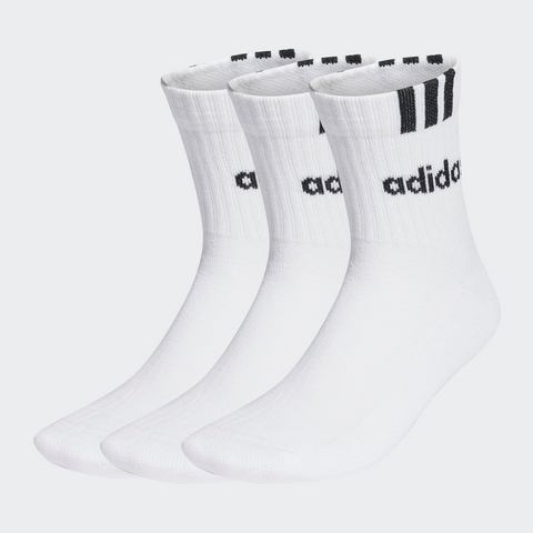 Adidas Performance Functionele sokken 3 STRIPPES LINEAR HALFCREW CUSHIONED SOKKEN, 3 PAAR (3 paar)
