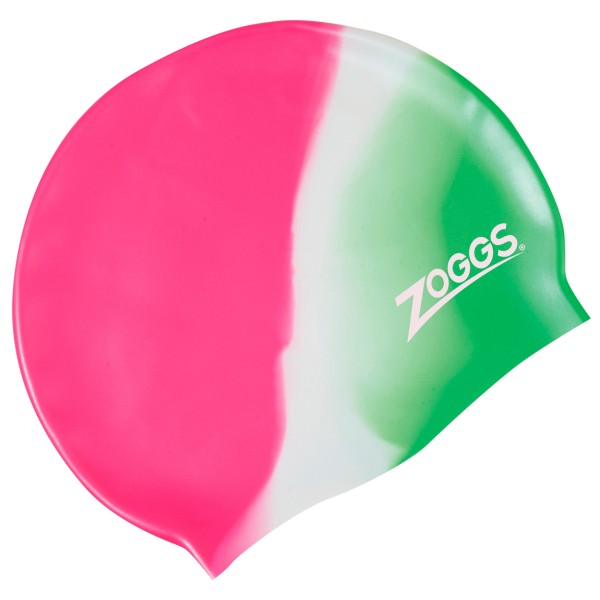 Zoggs  Kid's Silicone Cap Multi Colour - Badmuts grijs/wit
