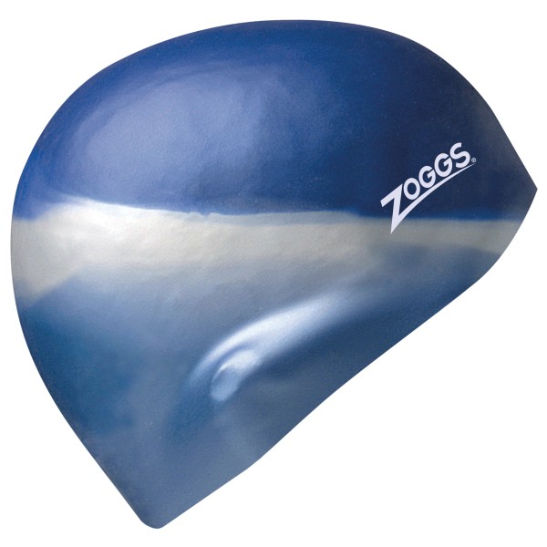 Zoggs  Silicone Cap Multi Colour - Badmuts blauw/grijs