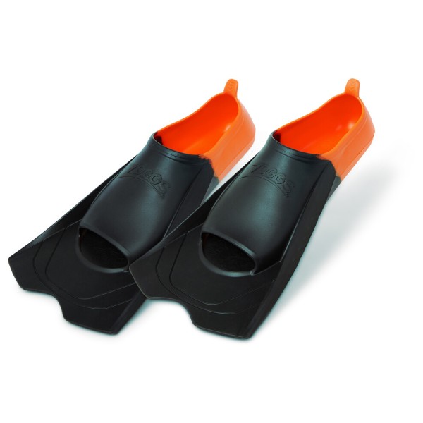 Zoggs  Short Blade Eco Fins - Zwemvliezen, zwart/oranje
