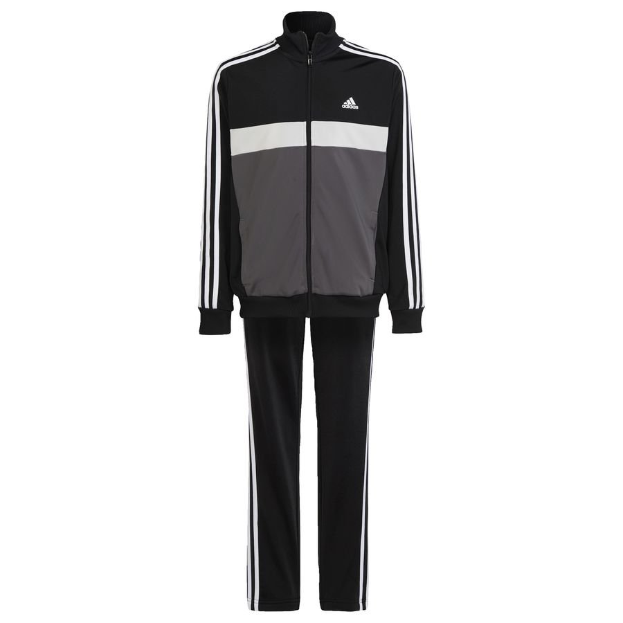 Adidas Essentials 3-stripes Tiberio Trainingsanzug Jungen Schwarz - 140