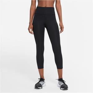 NIKE Fast Crop Running Leggings Damen 010 - black/reflective silv