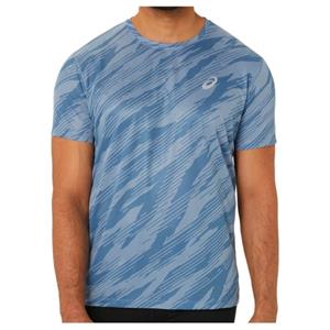 ASICS  Core All Over Print S/S Top - Hardloopshirt, blauw