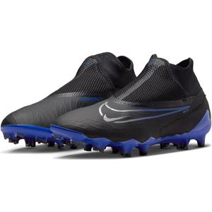 NIKE Phantom GX Pro Dynamic Fit FG Firm-Ground Fußballschuhe 040 - black/chrome-hyper royal