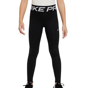 NIKE Pro Dri-FIT Leggings Mädchen 010 - black/white