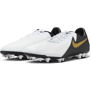 NIKE Phantom GX II Academy AG Kunstrasen-Fußballschuhe 100 - white/black/mtlc gold