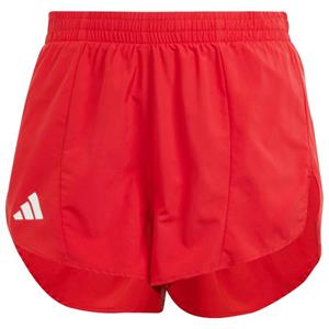 Adidas  Women's Adizero E Short - Hardloopshort, rood