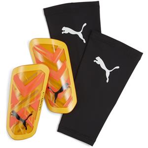 PUMA Ultra Flex Sleeve Schienbeinschoner 09 - sunset glow/sun stream/puma black