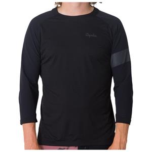 Rapha  Trail 3/4 Sleeve Jersey - Fietsshirt, zwart