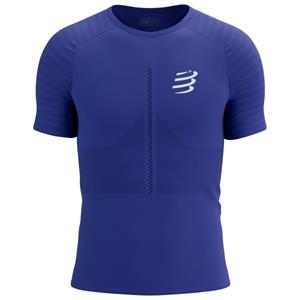 Compressport  Racing S/S - Hardloopshirt, blauw