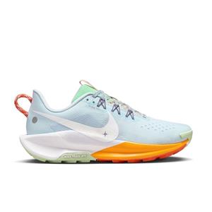 Nike Hardloopschoenen Pegasus Trail 5 - Blauw/Wit/Oranje/Groen Dames
