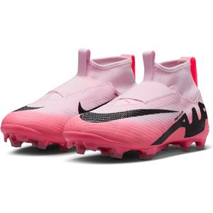 NIKE Jr. Mercurial Superfly 9 Pro FG Firm-Ground Fußballschuhe Kinder 601 - pink foam /black