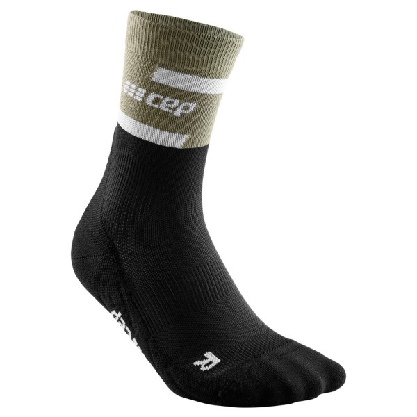 CEP - The Run Socks Mid Cut V4 - Hardloopsokken, zwart