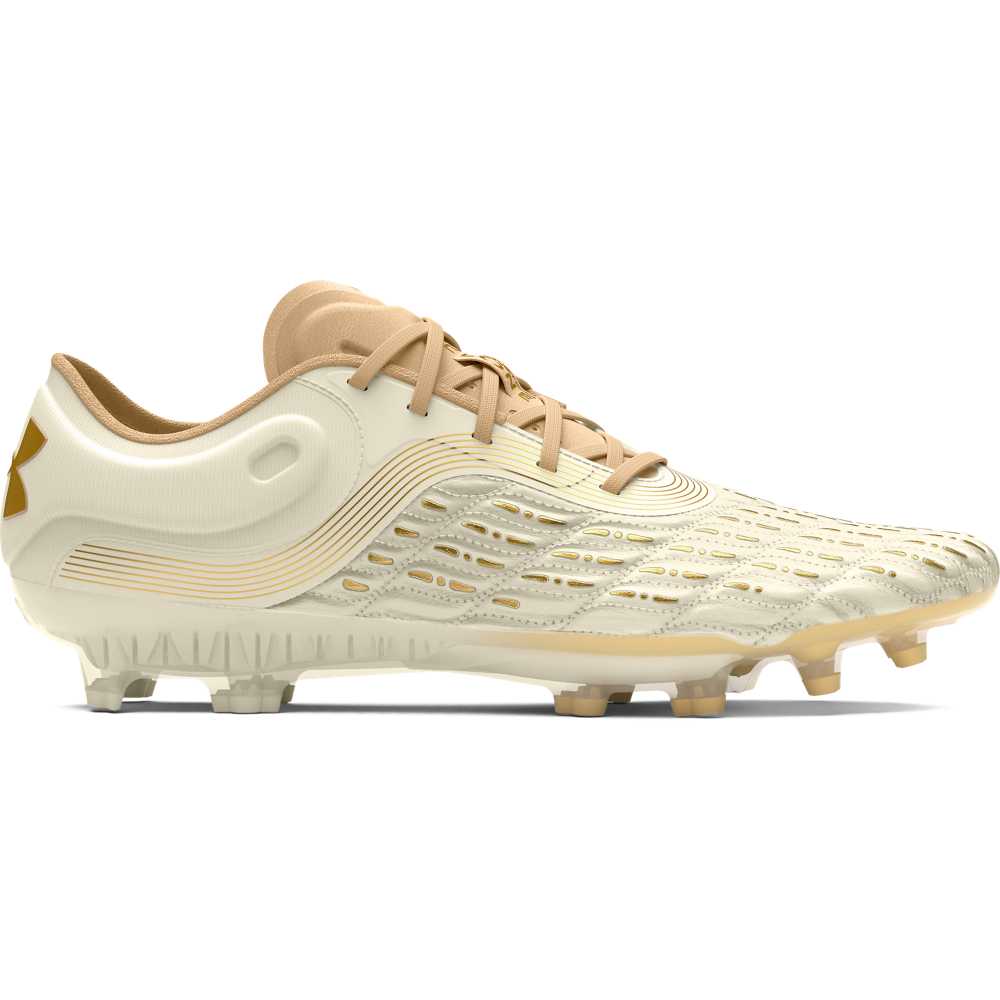 underarmour Under Armour Clone Magnetico Elite 3.0 Gras Voetbalschoenen (FG) Beige Goud