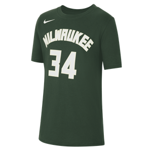 Nike Milwaukee Bucks  NBA-shirt voor kids - Groen