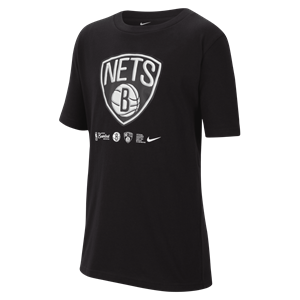 Nike Brooklyn Nets  Dri-FIT NBA kindershirt - Zwart