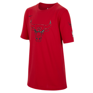 Nike Chicago Bulls Essential  NBA-shirt voor jongens - Rood